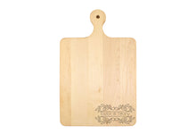 Load image into Gallery viewer, First Colony Mortgage - Solid Maple Cutting Board with Rounded Handle