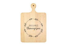 Load image into Gallery viewer, Momentum - Solid Maple Cutting Board with Rounded Handle