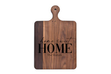 Load image into Gallery viewer, Momentum - Solid Walnut Cutting Board with Rounded Handle