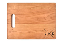 Load image into Gallery viewer, Momentum - Medium Cherry Bar Board With Cutout Handle