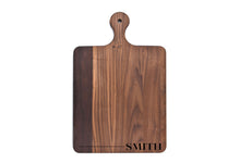 Load image into Gallery viewer, Intercap Lending - Solid Walnut Cutting Board with Rounded Handle